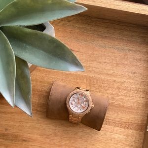 Michael Kors Rose Gold-Tone Watch